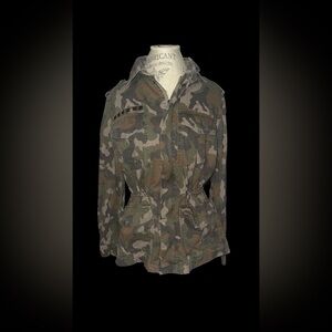 Mudd Women's Camo Utility Jacket